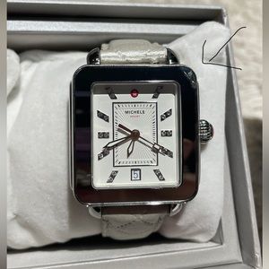 Michele Deco Sport Topaz Hour Markers Women's Watch MWW06K000047